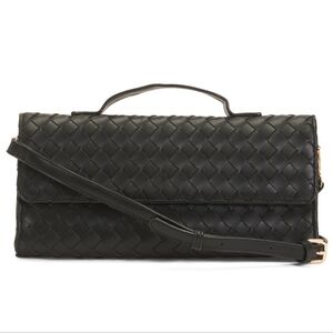 NEW Urban Expressions Woven Crossbody Handbag